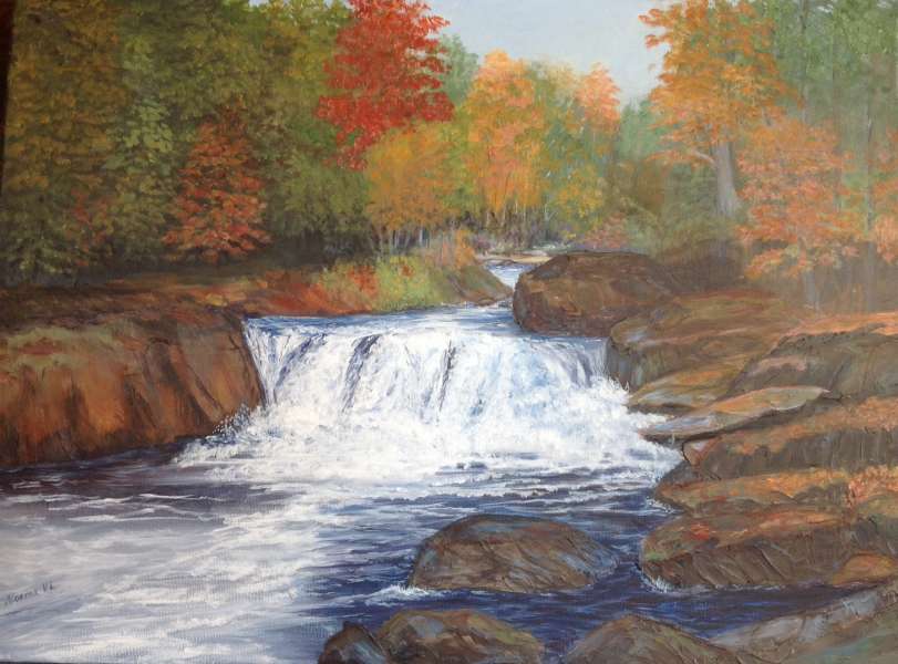 Brooks Falls in Autumn