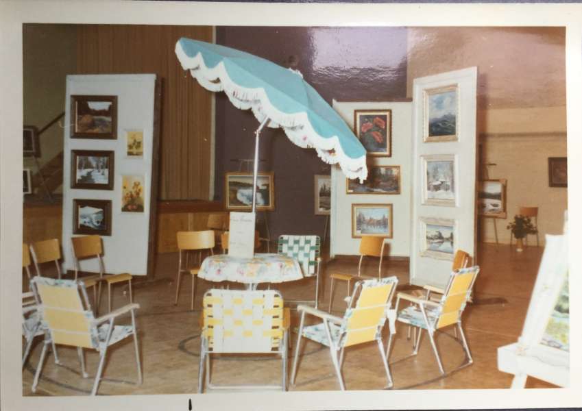 1980 Art Show Social Area